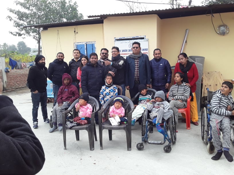 सुनचाँदी ब्यावसायी संघ शिबसताक्षी शाखाद्धारा अशक्त समाजालाई खद्यन्य सहयोग