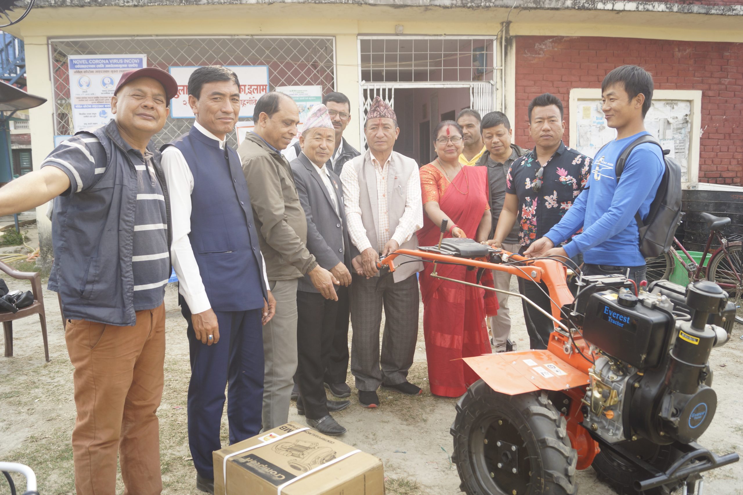 चुलाचुलीका कृषकहरुलाई अनुदानमा कृषि यान्त्रिकरण समाग्री