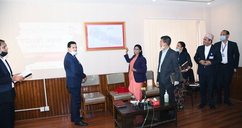 लिम्पियाधुरा, लिपुलेक र कालापानी सहितको नेपालको नयाँ नक्सा सार्वजनिक