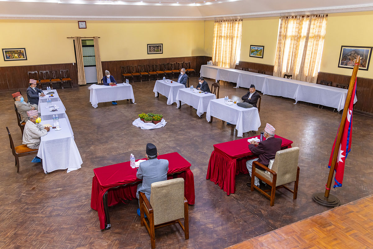 नेकपा सचिवालय बैठक दिउँसो ३ बजे बस्दै