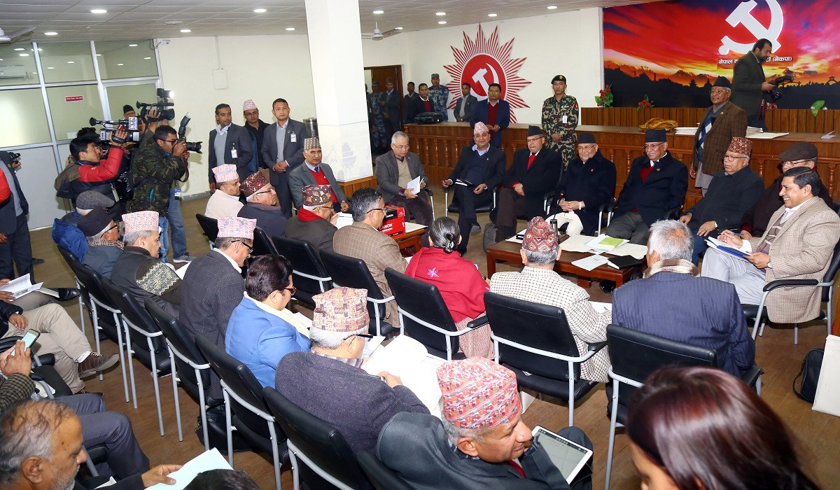 नेकपा स्थायी कमिटी बैठक भोलि विहान ११ बजे पार्टी मुख्यालय धुम्बाराहीमा बस्ने