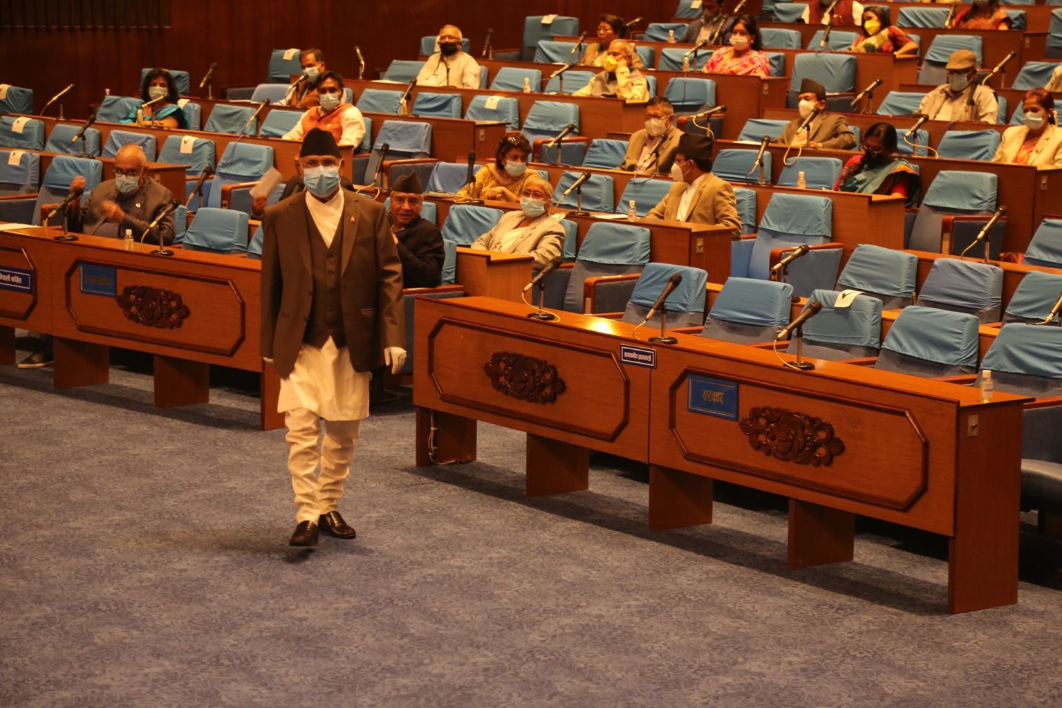 सरकारको नीति तथा कार्यक्रम बहुमतले पारित