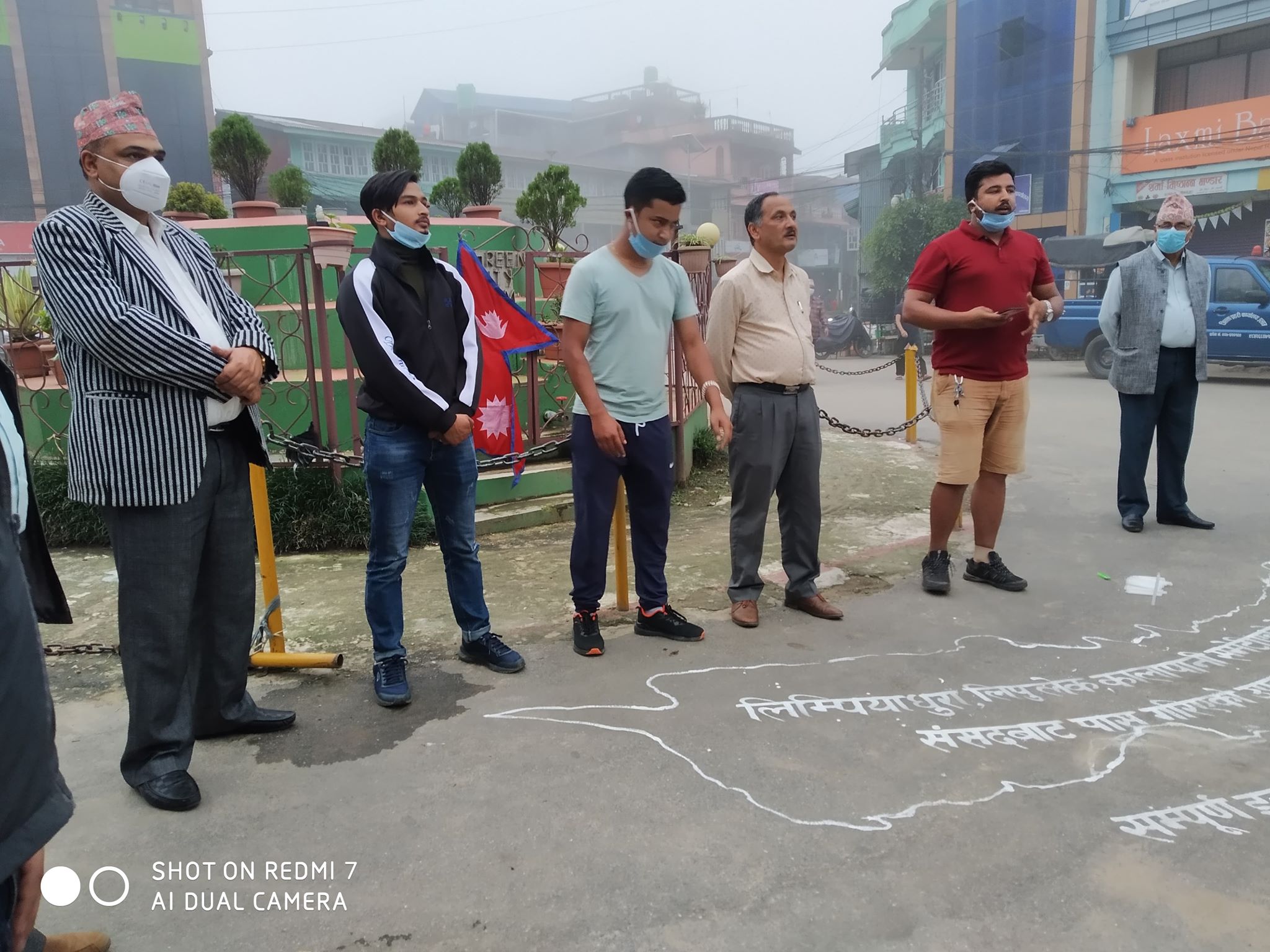 संविधान संसोधन विधेयक पारित भएपछि इलाममा पनि दिप प्रज्वलन गरी खुसियाली मनाईयो