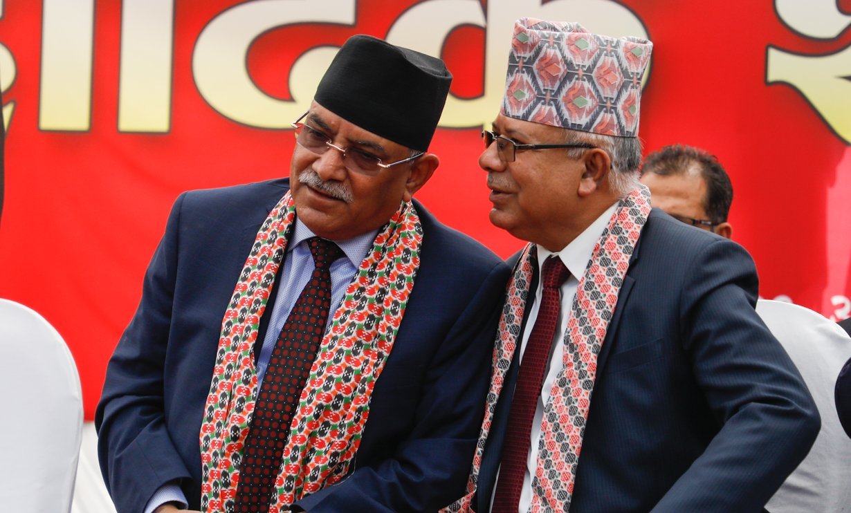 प्रचण्डलाई भेटेर माधव नेपालले भनेः ‘तपाईले ओलीलाई चिन्नुभएकै छैन’