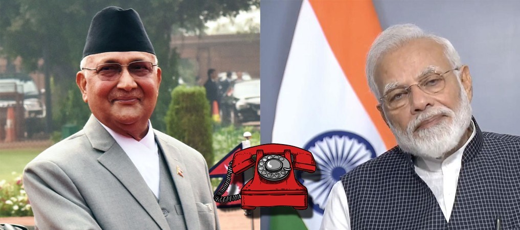 ओली र मोदीबीच टेलिफोन संम्वादः भारतीय स्वतन्त्रता दिवशको शुभकामना