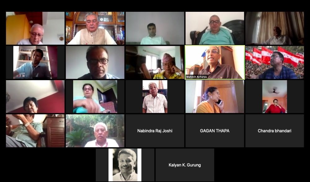 आफ्नो निर्णय सच्याउन सभापति देउवालाई संस्थापन इतर समूहको एक हप्ते अल्टिमेटम