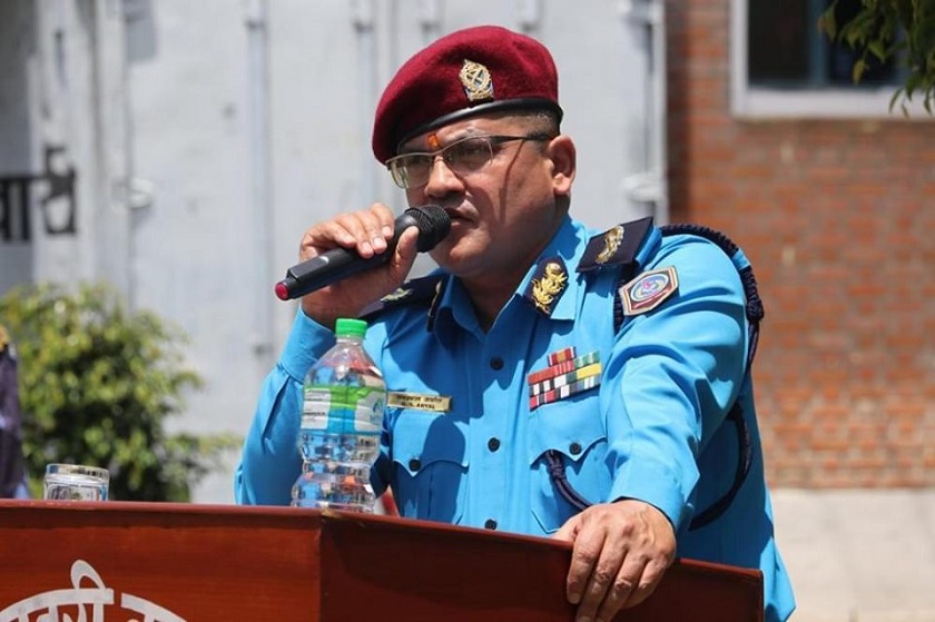 गण्डकी प्रदेशका प्रहरी प्रमुखलाई कोरोना संक्रमण