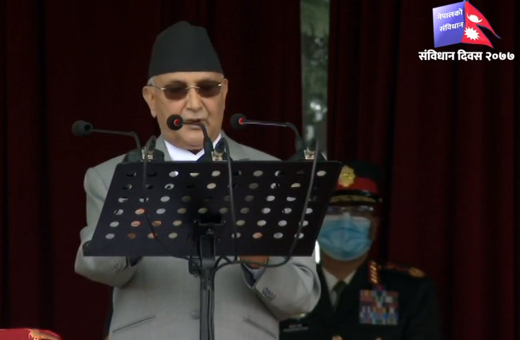 कोरोना महामारीको समयमा पनि नेपालको अर्थतन्त्र सकारात्मक छः प्रधानमन्त्री ओली