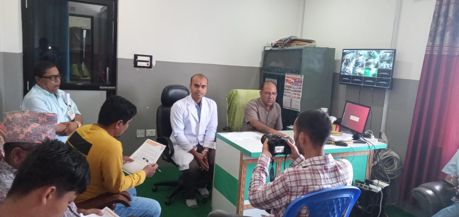 निम्स नेशनलन हस्पिटलद्धारा सेवा विस्तार, स्पाइन शल्यक्रिया अब दमकमै