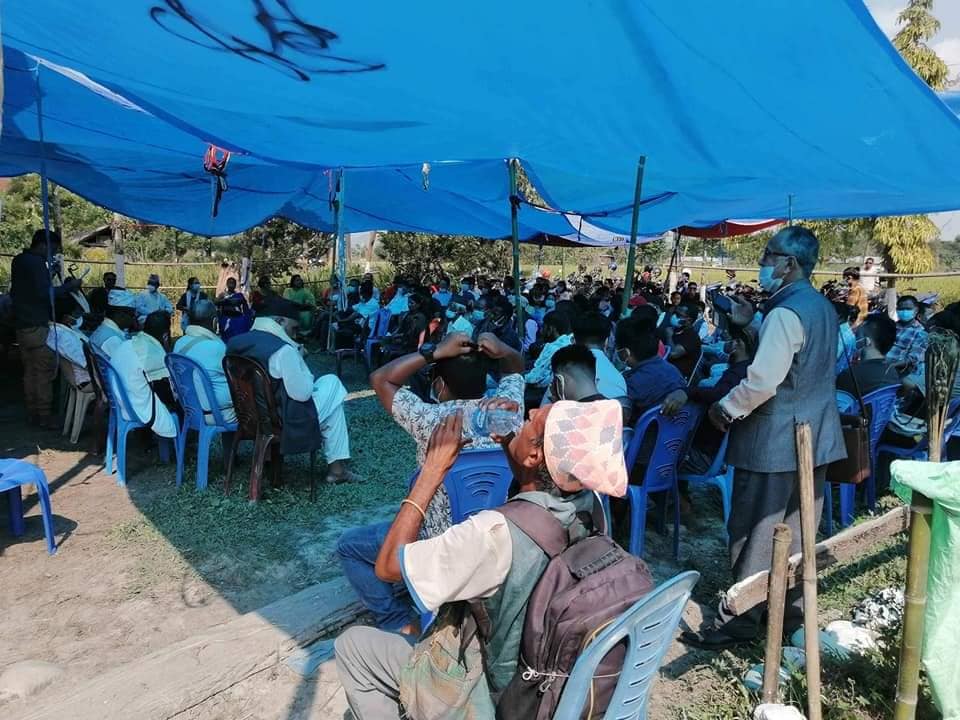 जसपा संम्बद्ध युवा संगठन प्रदेश–१ कमिटीद्वार शुभकामना आदानप्रदान