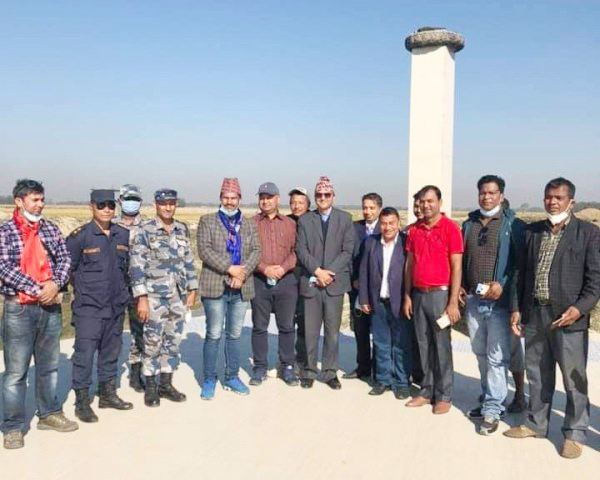 पर्यटनमन्त्रीद्धारा होचो भूभाग कचनकवल र चन्द्रगढी विमानस्थलको निरिक्षण