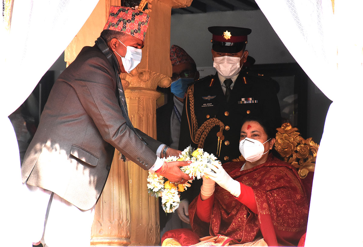 आज वसन्तपञ्चमीः राष्ट्रपतिद्धारा वसन्त श्रवण