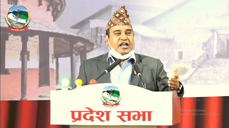 नेपाल समुहका एक्लो प्रदेश सांसदको स्पष्टोक्तिः म फ्लोर क्रस गर्दिन !