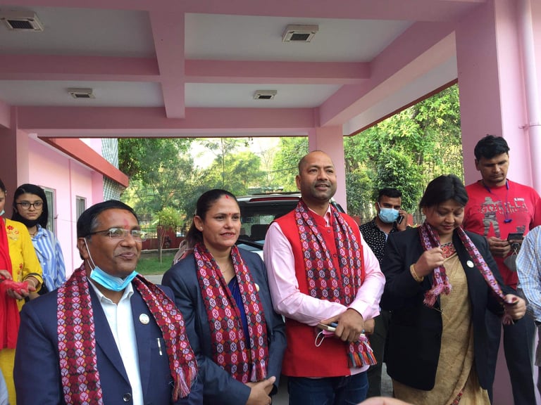 जसपाका प्रदेशसभा सदस्यमाथी कारवाही हुनसाथ महन्थले पत्र पठाए सभामुखलाई