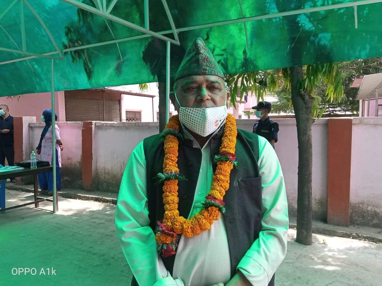 लुम्बिनी प्रदेशमा भएको राष्ट्रियसभा उपनिर्वाचनमा दृगनारायण पाण्डेय विजयी