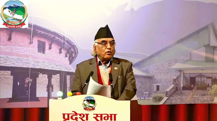 गण्डकीका मुख्यमन्त्री पोखरेललाई विश्वासको मत प्राप्त