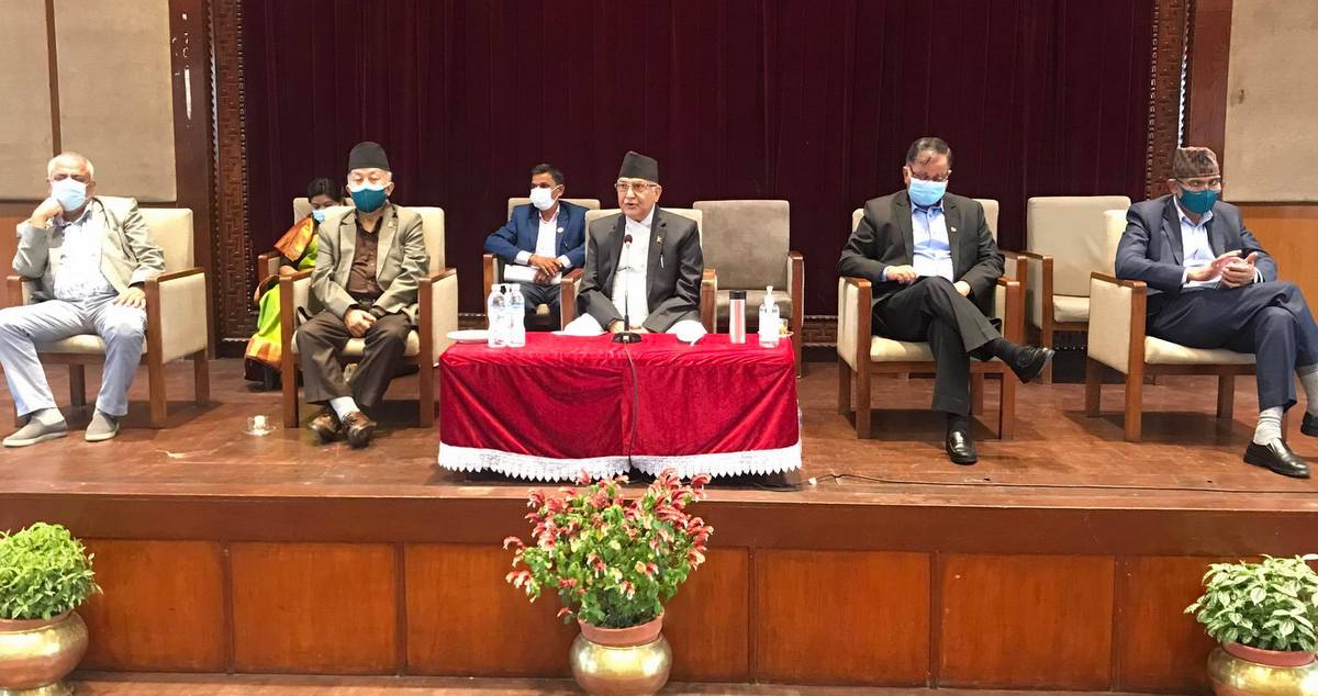 एमाले फुटाउन ल्याइएको अध्यादेश अगाडि बढाए सरकारलाई महंगो पर्ने एमालेको चेतावनी