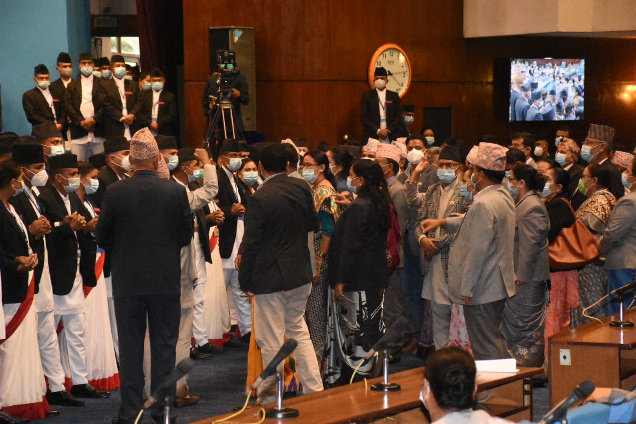 नागरिकता विधेयक रद्द नगरेसम्म एमालेले प्रतिनिधिसभा बैठकमा अवरोध गर्ने