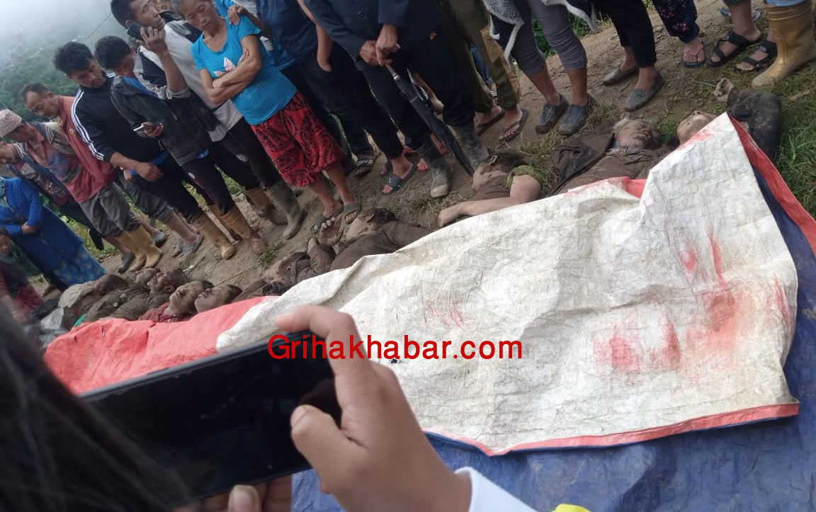 बाढी, पहिरोका कारण पाँचथर र इलाममा मात्र २७ जनाको मृत्यु