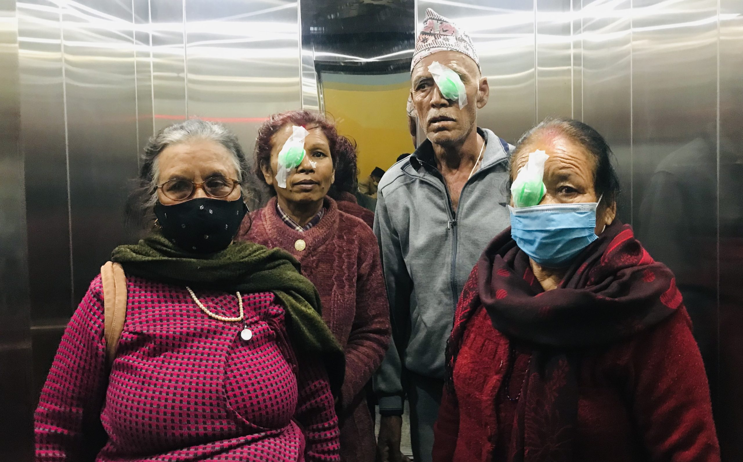 मेची नेत्रालय दमकमा मोतिविन्दु भएका ५३ जनाको निःशुल्क शल्यक्रिया