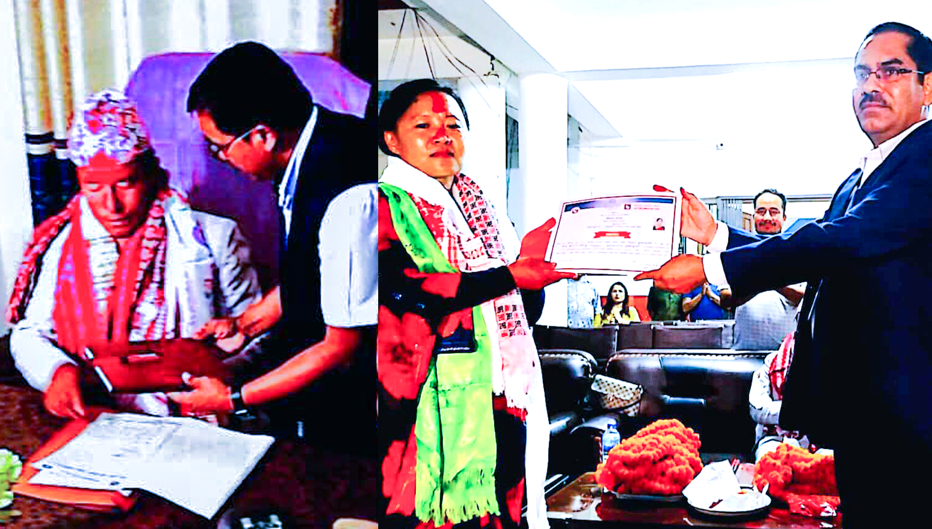 चुलाचुलीमा नवनिर्वाचित जनप्रतिनिधीद्वरा पदभार ग्रहण