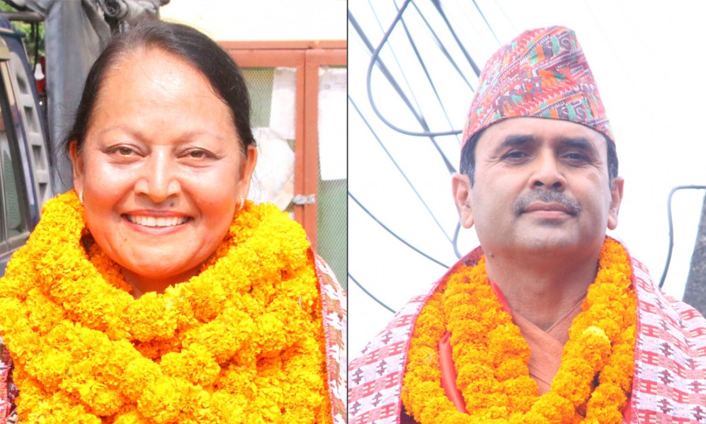 झापाको बिर्तामोडको मेयरमा एमालेकी महतारा र उपमेयरमा संग्रौला निर्वाचित