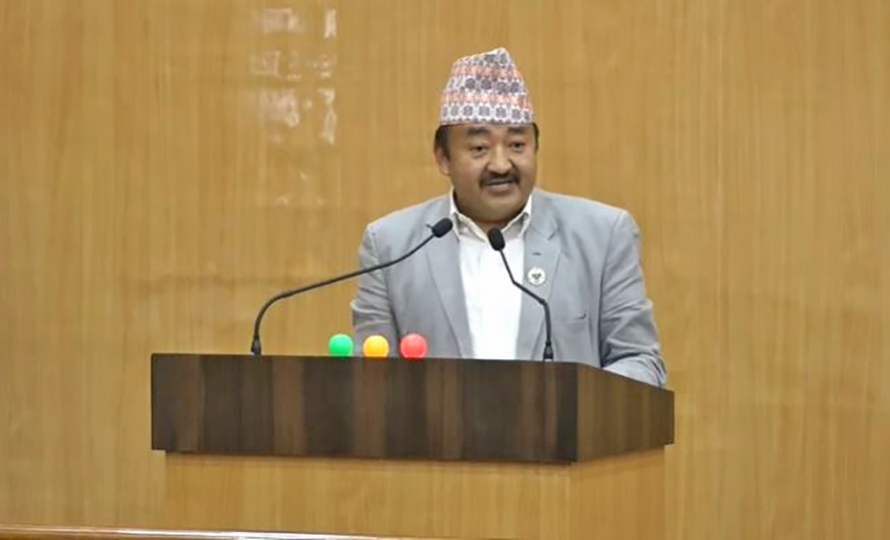 बजेटअघि विश्वासको मत लिन मुख्यमन्त्री कार्कीलाई राजेन्द्र राईको आग्रह