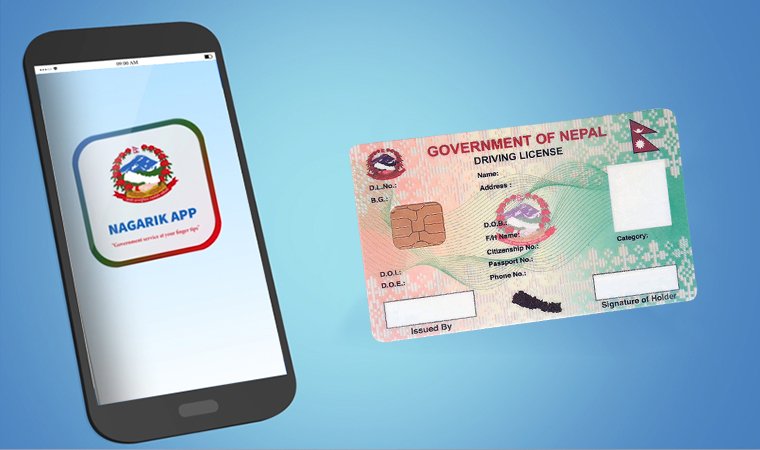 अब नागरिक एपमा रहेको लाइसेन्सलाई समेत ट्राफिकले मान्यता दिने