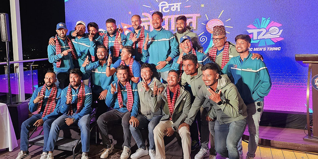 नेपाली क्रिकेटरलाई अर्ना वियरले दियो ४१ लाख ७६ हजार पुरस्कार रकम