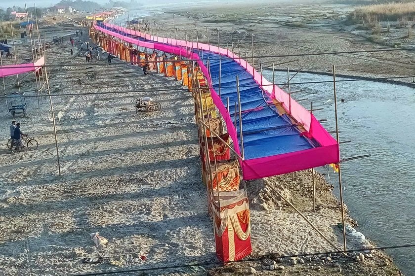 छठ पर्वका लागि दमकमा तीन सय घाट निर्माण