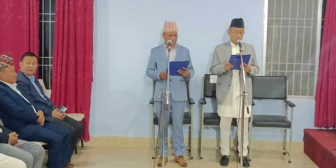 कोशीमा माओवादीका गणेश उप्रेती र एसका कमल जबेगु मन्त्री नियुक्त, एमाले सरकार छाड्ने तयारीमा