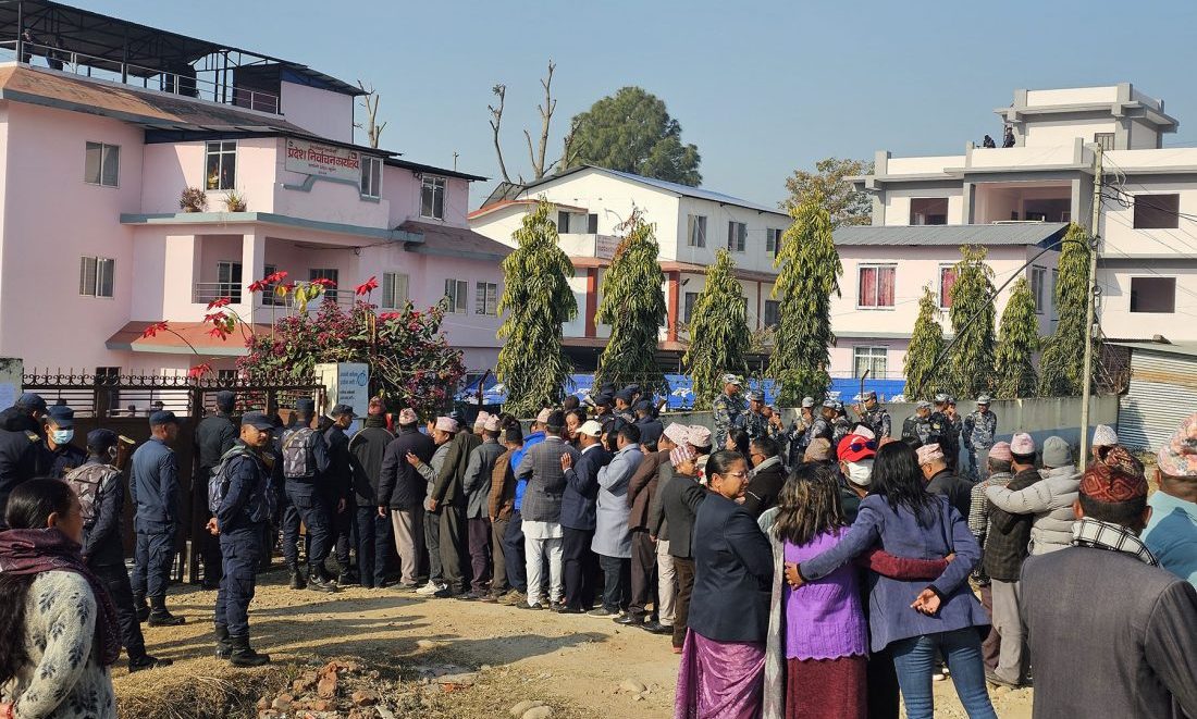 राष्ट्रियसभा सदस्यका लागि मतदान जारी