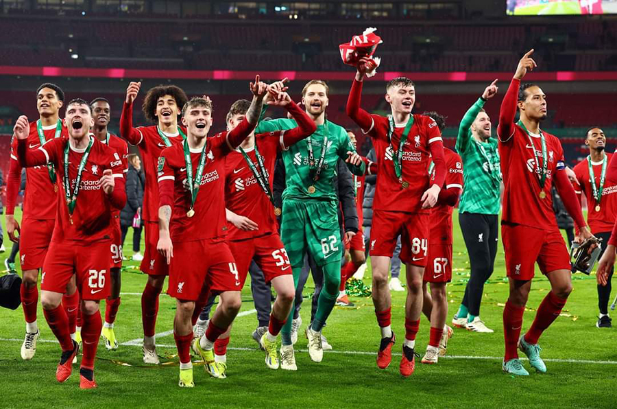 भान डाइकले ११८औं मिनेटमा गरेको गोलले लिभरपुलले जित्यो दशौं पटक इएफएलको उपाधि