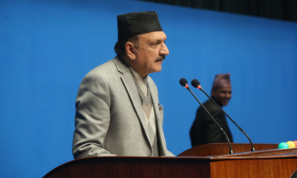 २०८१ र ८२ बजेटको सिद्धान्त तथा प्राथमिकता प्रतिनीधि सभामा पेश गरियो