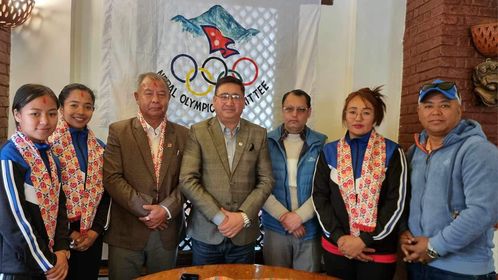 बगदाद जाने आर्चरी टोलीको बिदाइ