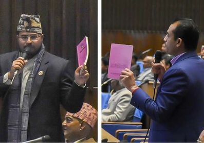 प्रतिनिधि सभा बैठकमा माधव र ज्ञानेन्द्रबीच जुहारी, ज्ञानेन्द्रद्वारा कवितामार्फत जवाफ