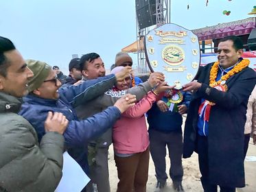 इलाम जिल्ला स्तरीय १४औं राष्ट्रपति रनिङ शिल्ड प्रतियोगिताको उपाधि इलाम नगरपालिकालाई