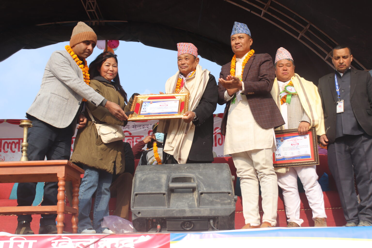 इलामका जिसस प्रमुख र माङ्सेबुङ अध्यक्ष सम्मानित