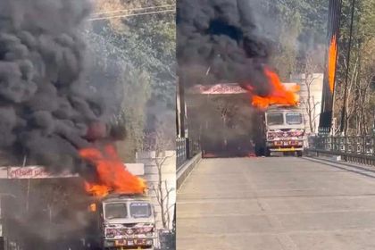 कर्णाली पुुलमा आवागमन बन्द