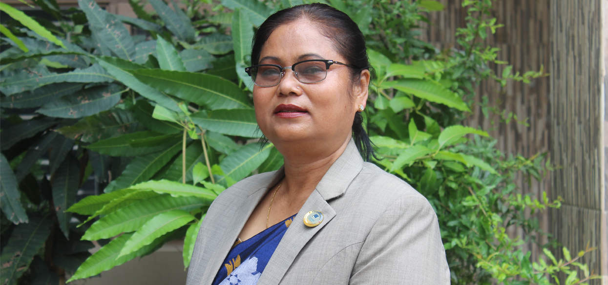 अमेरिका भ्रमण छाडेर गृह जिल्ला पुगिन् मन्त्री भगबती चौधरी