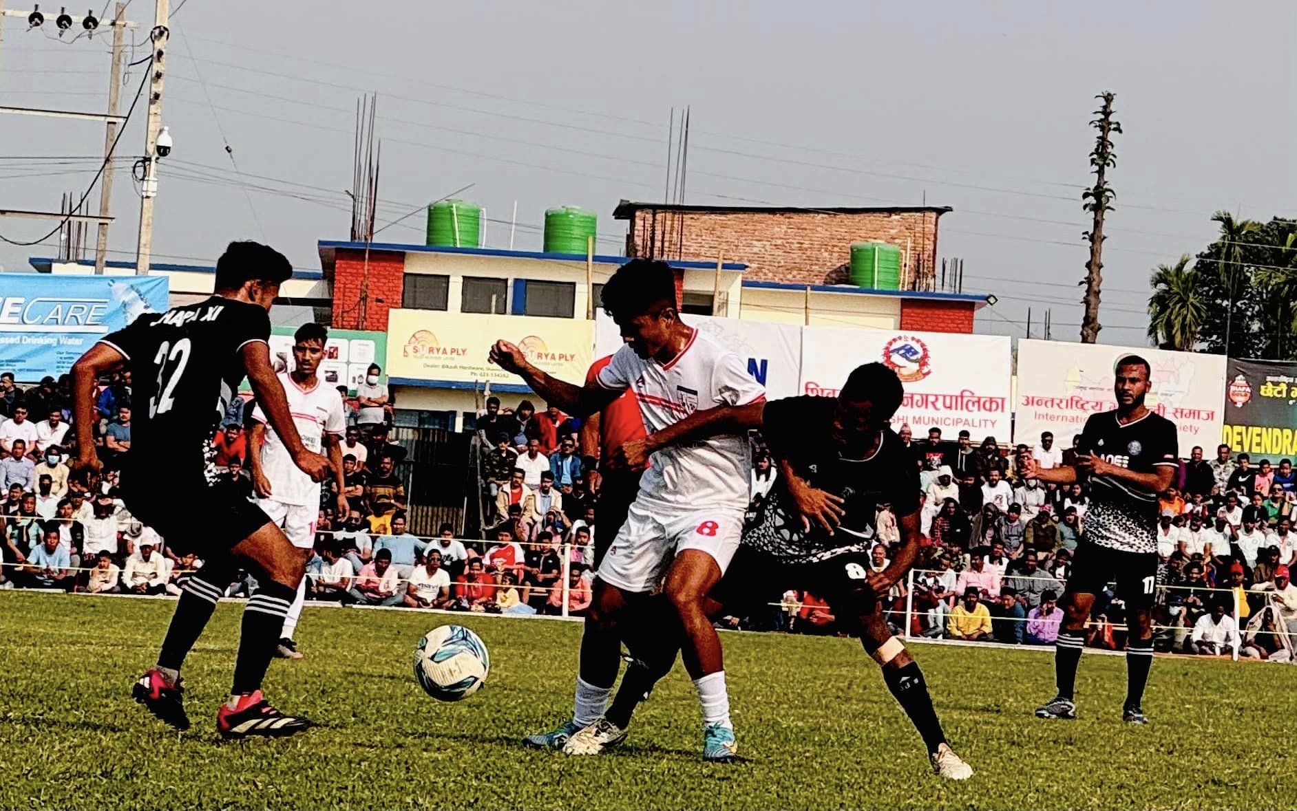 आयोजकलाई हराउँदै चर्च ब्वाइज युनाइटेड झापा गोल्ड कपको फाइनलमा