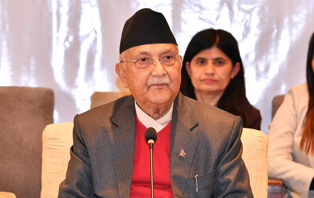 पहिलेको गठबन्धन ‘खरानीको डल्लो’ भएकाले फुटाइएको होः ओली