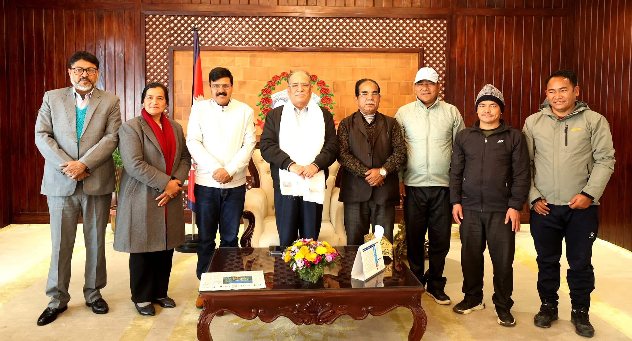 मुख्यमन्त्री शर्मासहित प्रदेशस्तरका माओवादी नेता काठमाडौँमा