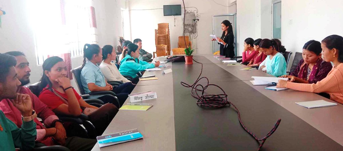 चुलाचुलीमा आधारभूत पत्रकारिता तालिम सुरु