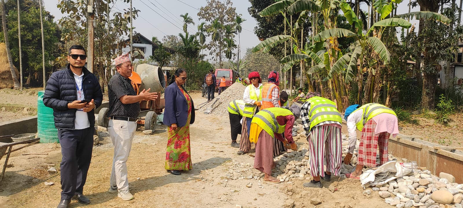 शिवसताक्षीमा नगर विकासको साझेदार बन्दै प्रधानमन्त्री रोजगार कार्यक्रम