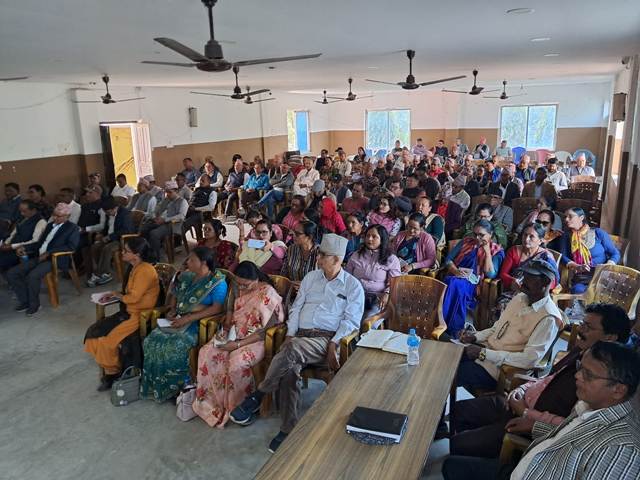 नेकपा एमाले झापाको १४ औं जिल्ला अधिवेशन चैत १५ र १६ गते बिर्तामोडमा हुने