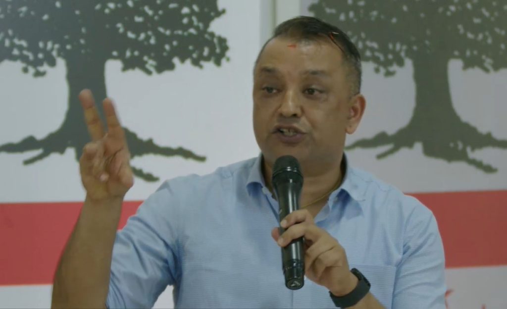 गगन थापाद्वरा एमाले समक्ष निर्वाचन सम्बन्धी कानुन संशोधनको प्रस्ताव