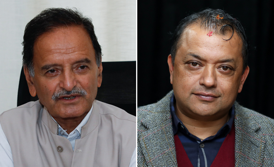 प्रधानमन्त्रीसँग छलफल गर्न बालुवाटारमा गगन र कृष्ण सिटौला