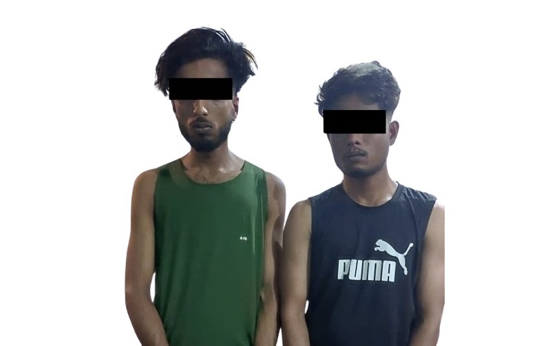 प्रतिबन्धित लागुऔषध ब्राउन सुगरसहित दमकबाट २ जना पक्राउ