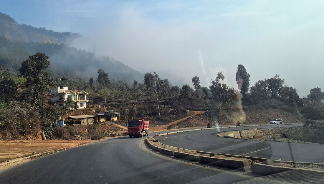 मुग्लिन–पोखरा सडकको पूर्वी खण्डमा ५५ र पश्चिममा १९ प्रतिशत भौतिक प्रगति